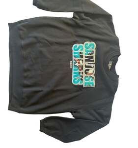 Vintage San Jose Sharks CCM Crewneck Sweatshirt